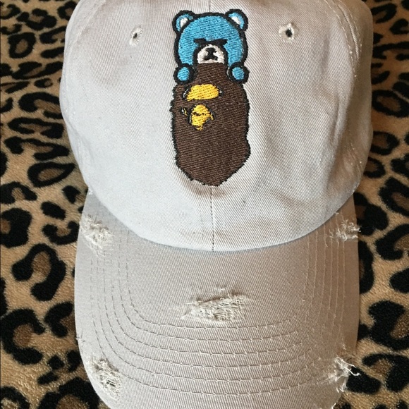 A bathing ape custom Bape dad hat - Picture 2 of 7